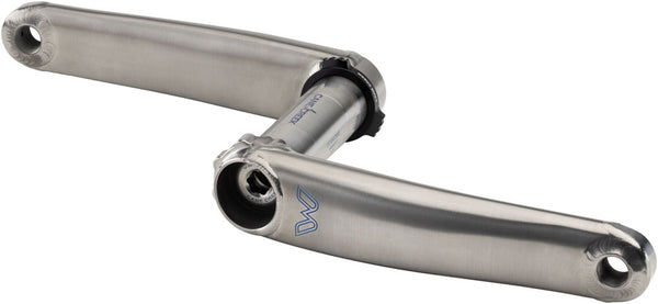 Cane Creek eeWings All-Road Titanium Crankset - 165mm 8-Bolt Direct Mount 30mm Spindle Brushed Titanium