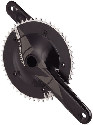 Vision NS Track Crankset 1x 49T Chainring 167.5mm Arm Length 144BCD 386EVO Spindle – BLK