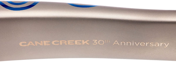 Cane Creek eeWings 30th Anniversary Mountain Titanium Crankset - 165mm 8-Bolt Direct Mount 30mm Spindle Brushed Titanium
