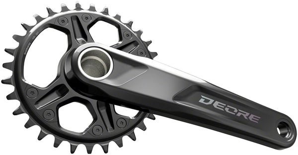 Shimano Deore FC-M6120-1 Crankset - 175mm 12-Speed 32t Black