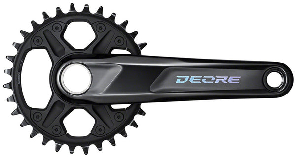 Shimano Deore FC-M6130-1 Crankset - 170mm 12-Speed 32t Black