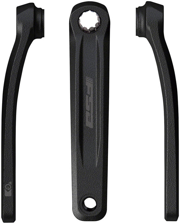 Full Speed Ahead CK-320 Ebike Crank Arm Set - ISIS 170mm without bolts Black