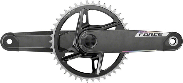 SRAM Force 1x XPLR AXS Power Meter Wide Crankset - 160mm 12/13-Speed 42t 8-Bolt Direct Mount DUB PM Spindle Carbon E1