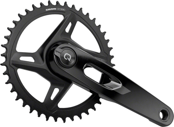 SRAM Rival 1x XPLR AXS Power Meter Wide Crankset - 165mm 12/13-Speed 42t 8-Bolt Direct Mount DUB PM Spindle BLK E1
