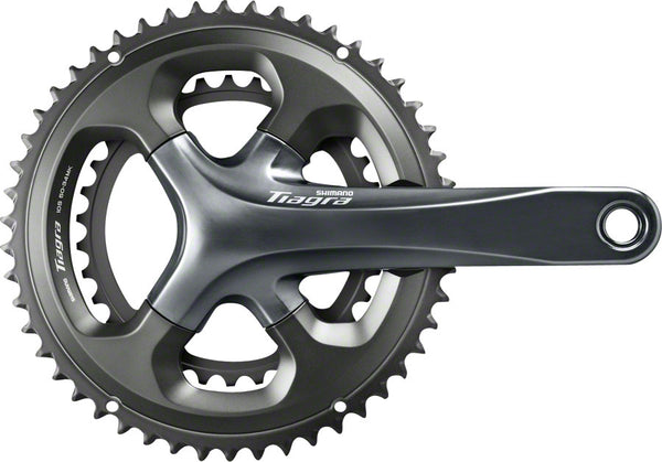 Shimano Tiagra FC-4700 Crankset - 172.5mm 10-Speed 52/36t 110 Asymmetric BCD Hollowtech II Spindle Interface Gray