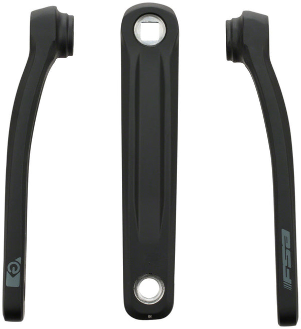 Full Speed Ahead CK-320 JIS Ebike Crank Arm Setet - 160mm JIS Without Bolts Fits Yamaha PW Shimano BLK