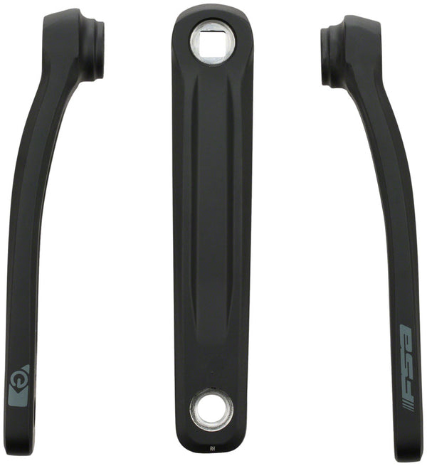 Full Speed Ahead CK-320 JIS Ebike Crank Arm Setet - 155mm JIS Without Bolts Fits Yamaha PW Shimano BLK