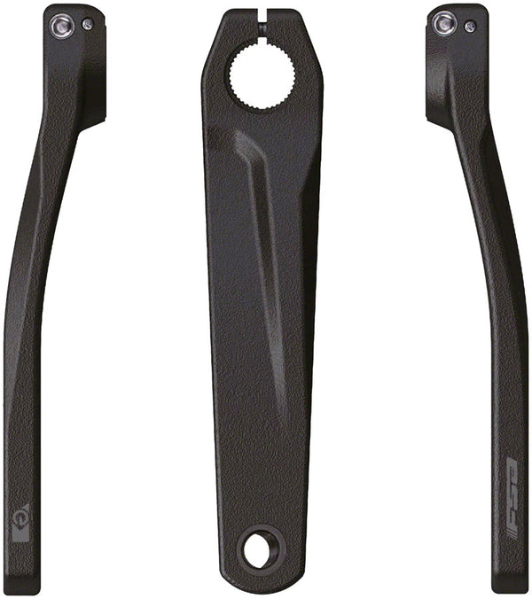 Full Speed Ahead CK-752 Shimano STEPS Ebike Crank Arm Set - 160mm Hollowtech II BLK