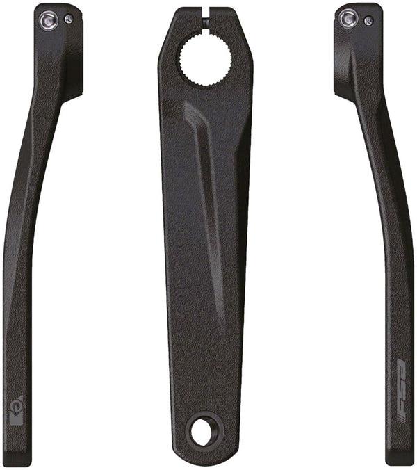 Full Speed Ahead CK-752 Shimano STEPS Ebike Crank Arm Set - 165mm Hollowtech II BLK