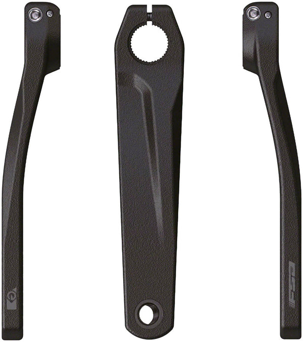 Full Speed Ahead CK-752 Shimano STEPS Ebike Crank Arm Setet - 170mm Fits Shimano Hollowtech II BLK