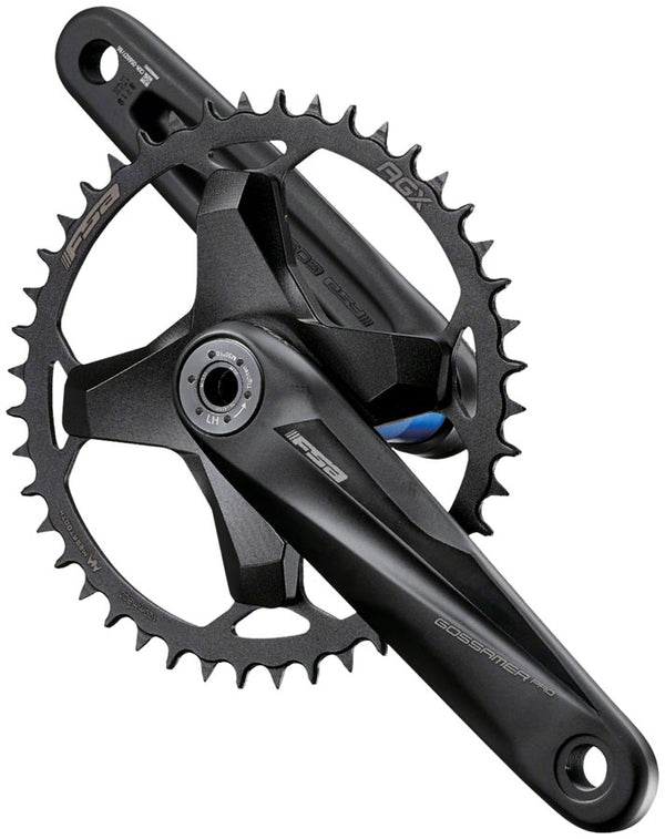 Full Speed Ahead Gossamer Pro Modular AGX+ 1x Crankset - 172.5mm 11/12-Speed 42t 120mm BCD 386 EVO Spindle Interface BLK