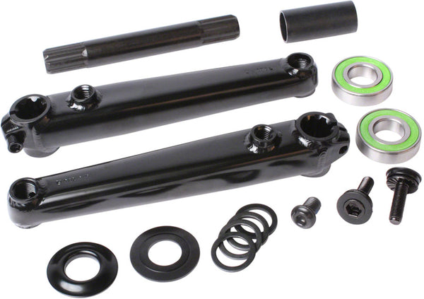 Sunday Saker v2 Cranks - 170mm With 19mm MID BB Left Right Hand Drive BLK