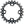 Shimano Deore FC-M617 24t Chainring for use with 38t