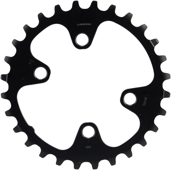 Shimano Deore FC-M6000 Chainring - 26t 10-Speed 64mm Asymmetric BCD 36-26t Set