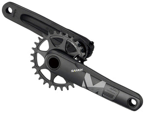Samox M3 Crankset - 170mm 10-12 Speed 32t 3-Bolt Direct Mount 24mm Spindle BLK