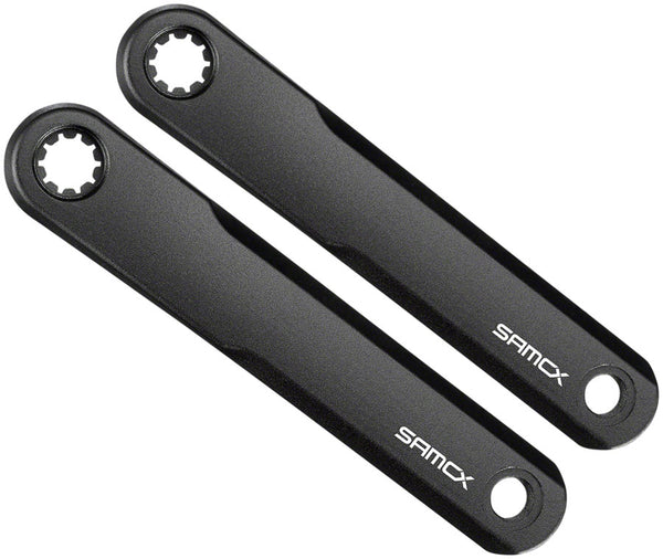 Samox E3 BO Ebike Crank Arm Set - 165mm Bosch GEN 3 BNI Spindle 5mm offset BLK
