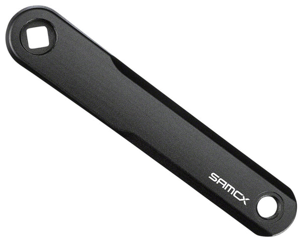 Samox E3 SH Ebike Crank Arm Set - 155mm JIS Square Taper 5mm offset Black