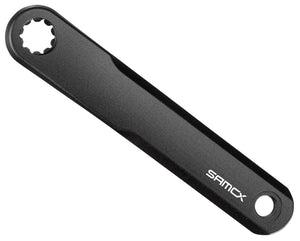 Samox E3 BR Ebike Crank Arm Set - 165mm Specialized w/BROSE ISIS Spindle 0mm offset Right / 5mm offset Left BLK