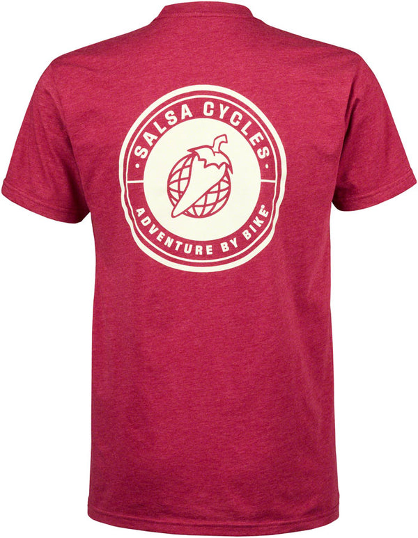 Salsa Logo Short Sleeve T-Shirt - Unisex Red Large