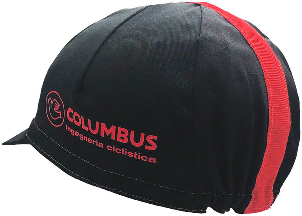 Cinelli Columbus Ingegneria Ciclistica Cycling Cap - Black/Red One Size