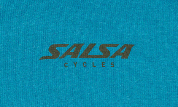 Salsa Lone Pine Mens T-Shirt - Teal X-Large