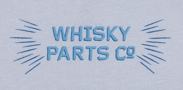 Whisky Revere the Ride T-Shirt - Light Blue 2X-Large