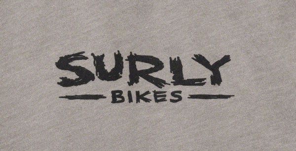 Surly The Ultimate Frisbee Men's T-Shirt - Gray Small