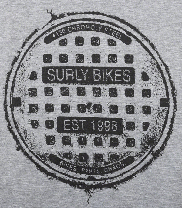 Surly The Ultimate Frisbee Women's T-Shirt - Gray 2X-Large