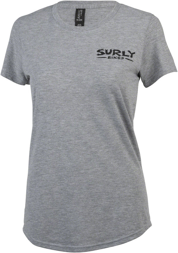 Surly The Ultimate Frisbee Women's T-Shirt - Gray X-Large