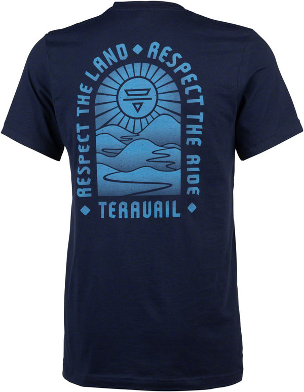 Teravail Landmark T-Shirt - Navy Unisex Small