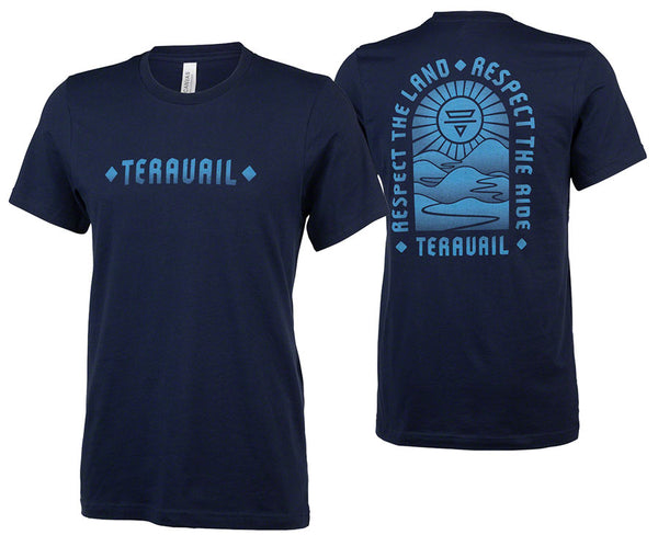 Teravail Landmark T-Shirt - Navy Unisex Small