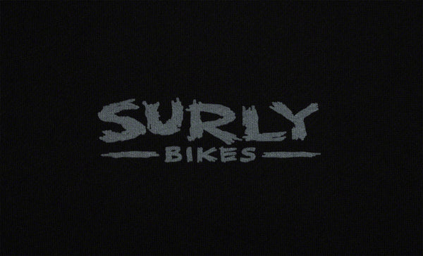 Surly Steel Consortium Zip-Up Hoodie - Black Unisex X-Large