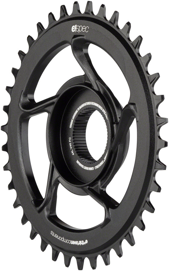 e*thirteen e*spec Aluminum Direct Mount Chainring 38t Shimano E8000 BLK