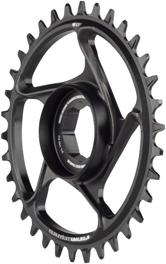 e*thirteen e*spec Aluminum Direct Mount Chainring 34t for Brose S Mag Black