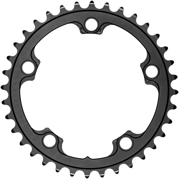absoluteBLACK Round Chainring 5x110BCD 36T - Black