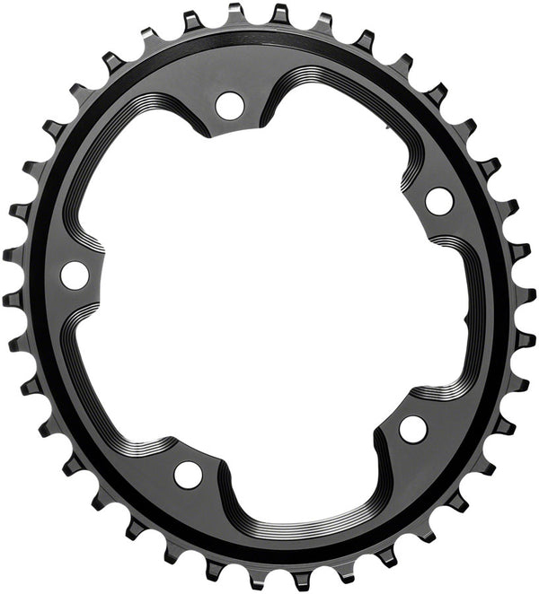 absoluteBLACK 5x110BCD CX 1X Oval Chainring 40T - Black