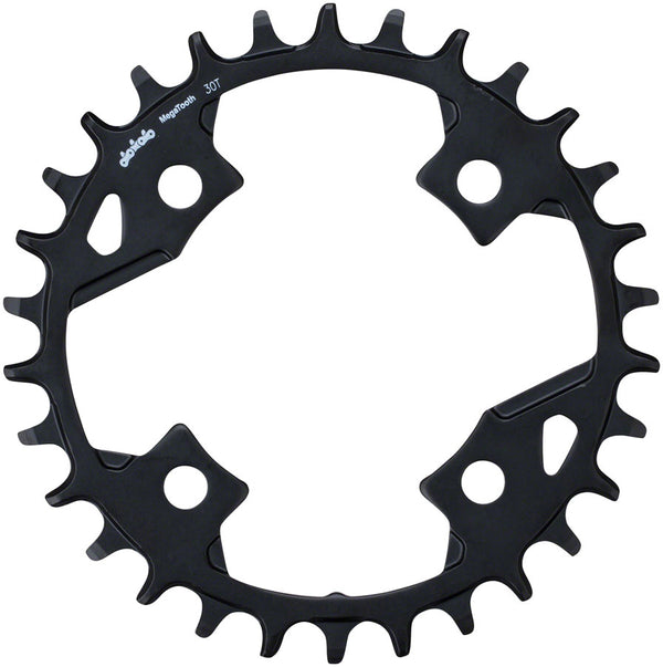 Full Speed Ahead Gamma Pro Mega Tooth Chainring - 30t 82 BCD Aluminum 1 x 11 BLK