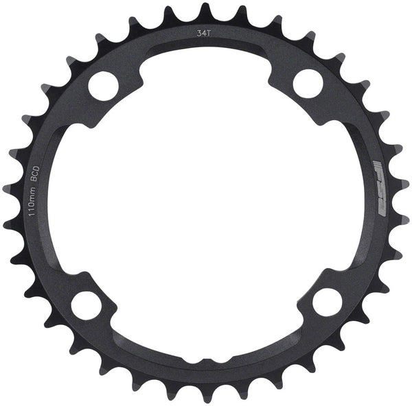 Full Speed Ahead Gossamer ABS Chainring - 34t 110 Full Speed Ahead ABS BCD 4-Bolt Aluminum N10/N11 BLK