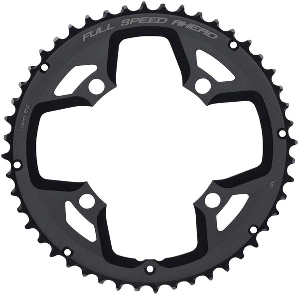 Full Speed Ahead Gossamer ABS Chainring - 48t 110 Full Speed Ahead ABS BCD 4-Bolt Aluminum N10/N11 BLK