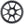 Promax Direct Mount 45t Chainring Black