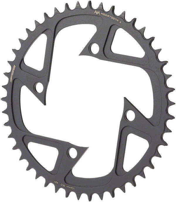 Full Speed Ahead Ebike MegaTooth Chainring Bosch Gen 4 - 48t 104 BCD 4-Bolt Aluminum BLK