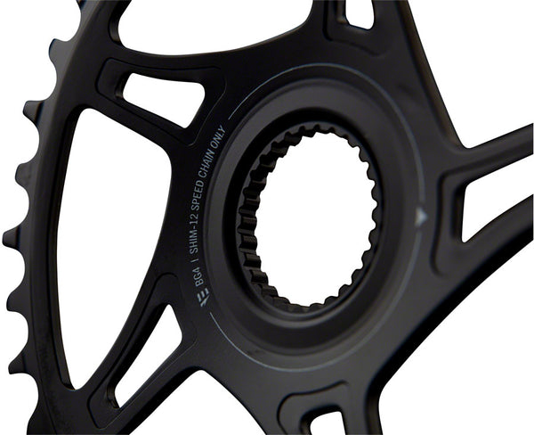 RaceFace Bosch G4 Direct Mount Hyperglide+ eMTB Chainring 55mm Chainline - 36t Steel Requires Shimano 12-speed HG+ Chain BLK