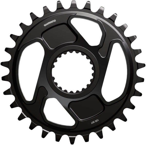 Shimano Deore XT SM-CRM86 1x Direct Mount Chainring - 30t Shimano Direct Mount For 12-Speed HG+ Chain Fits FC-M8200 Crank BLK