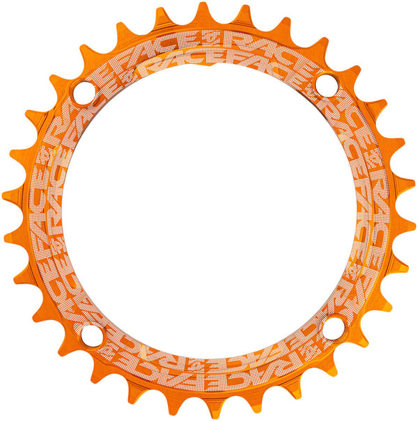 RaceFace 1x Narrow Wide Chainring - 30t 104 BCD 10-12-Speed 7075 Aluminum Orange
