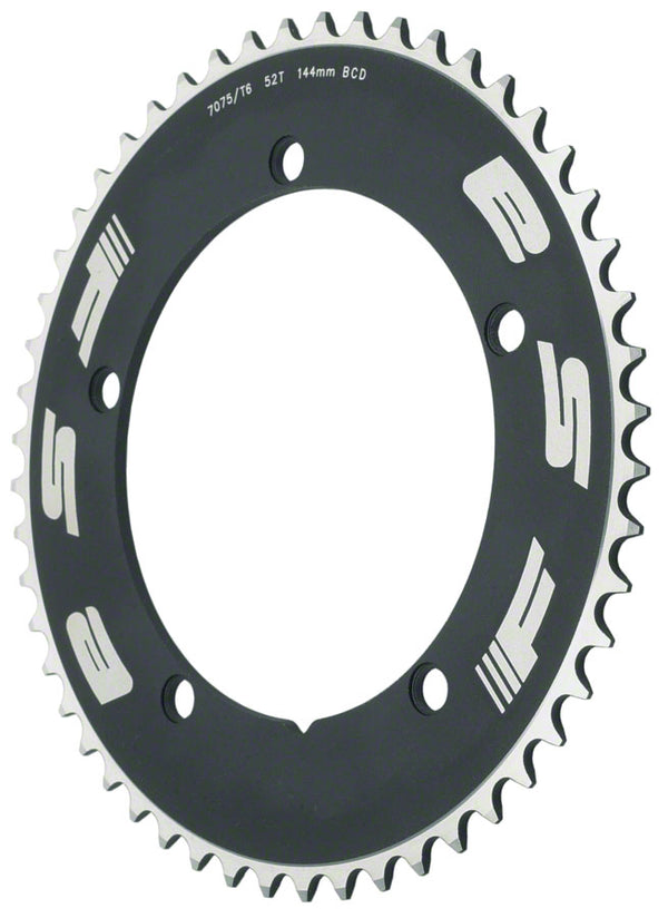 Full Speed Ahead Pro Track 46t x144mm Black Chainring 1/2"x1/8"