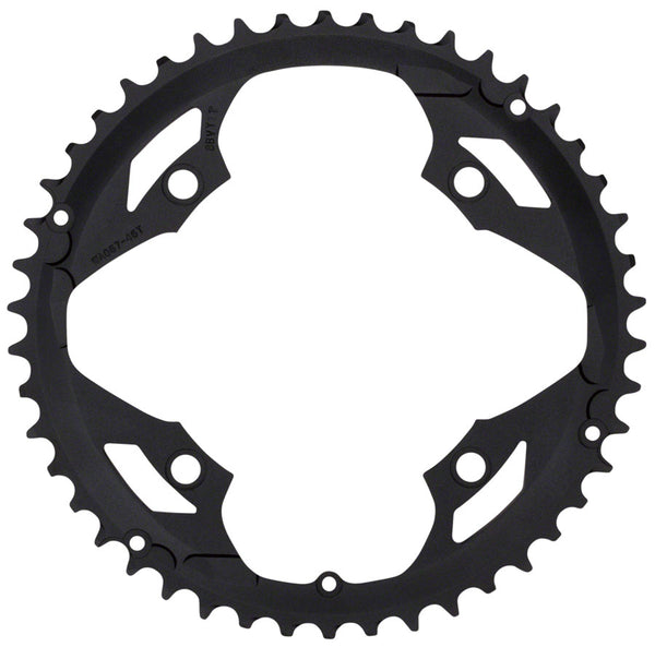 Full Speed Ahead Omega/Vero Pro Road Chainring - 46t 120mm BCD Black