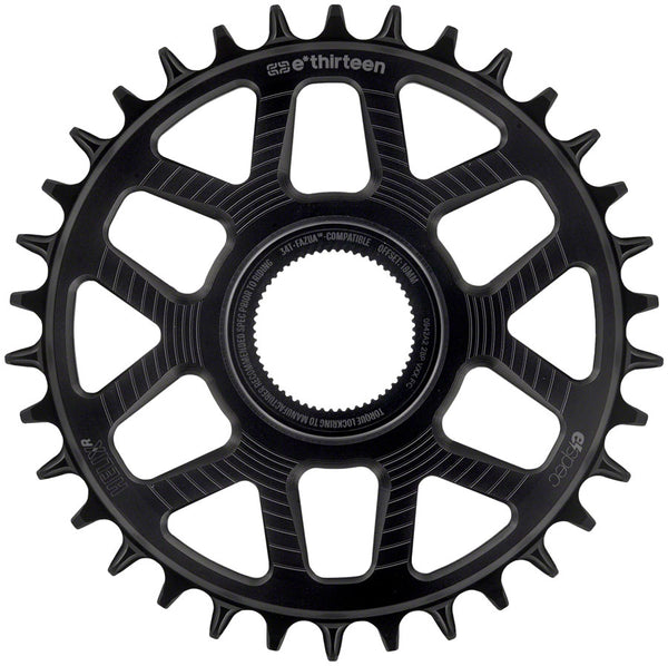 e*thirteen Helix Race e*spec  Chainring - Fazua Ride 60 Direct Mount 18mm Offset 32T 11/12 Speed BLK