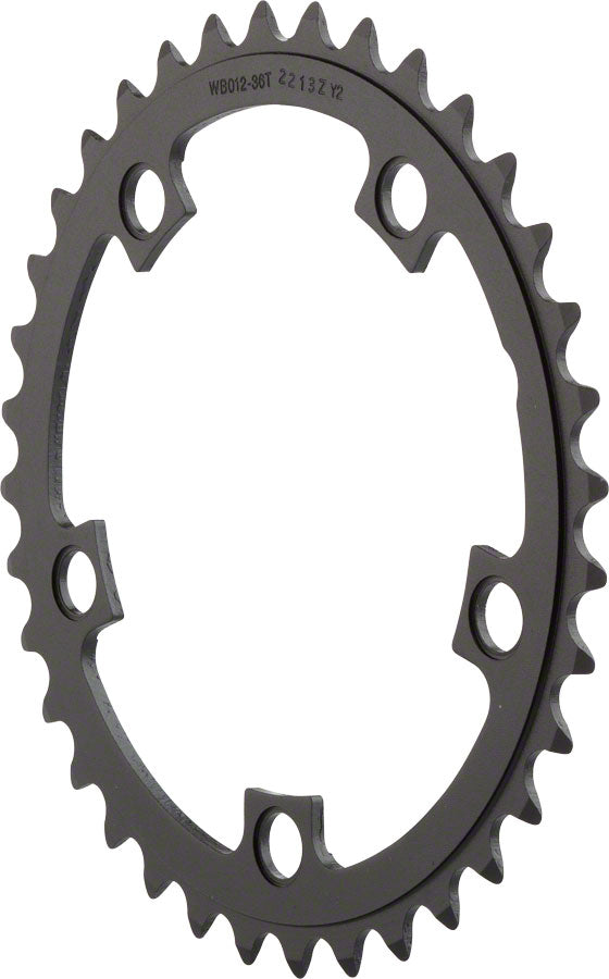 Full Speed Ahead Pro Road Chainring - 36t 110 BCD Aluminum N11 Black