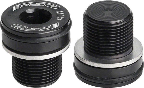 FSA M15 Capless Alloy Crank Bolts Black/Silver
