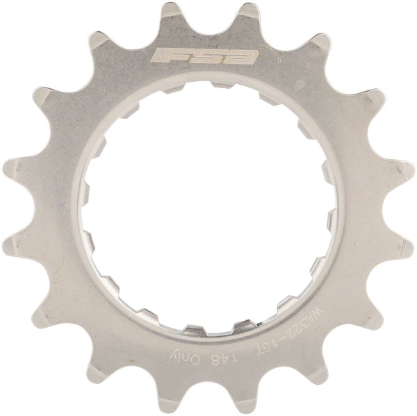 Full Speed Ahead WA322 eBike Sprocket GEN 2 Bosch - 16t 2.5mm Offset Stainless Steel Polished Silver